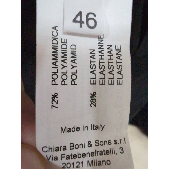 NWT Chiara Boni La Petite Robe
Zalfa Ruched Gown  Black size 10 - Picture 9 of 9